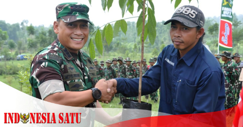 Danrem 083/Bdj: Penghijauan adalah Bukti TNI dan Masyarakat Peduli Alam